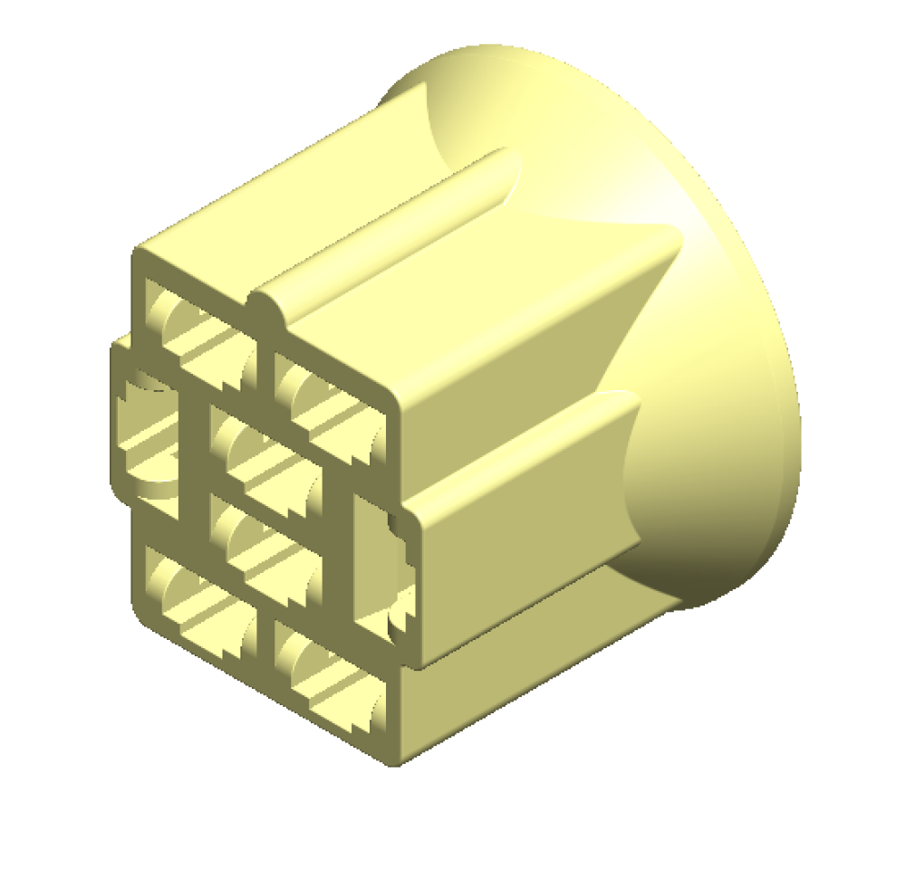 8-way connector